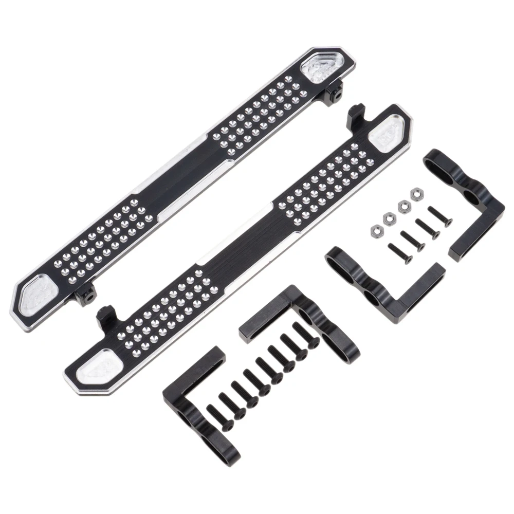 

Alloy Pedal Plate Footplate Simulation Side for TRX-4 1:10 RC crawler car Car Pedal Plate Spare Parts RC Accessory Aluminium