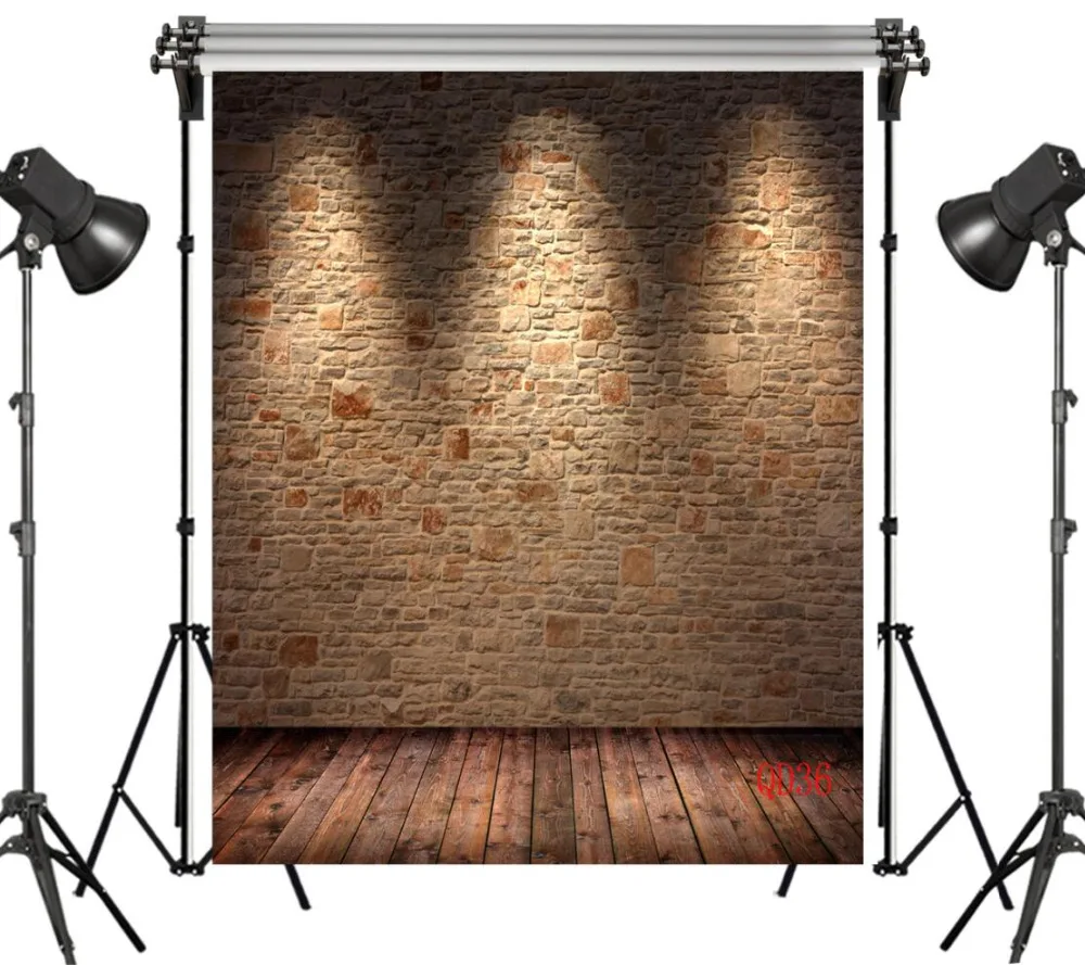 LB vinyl Backdrop Decorate Spotlight Wall Floor photography Background props Studio Photo