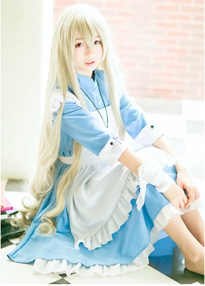 Anime Kagerou Project Cosplay Clothes Kozakura Mari Cosplay Cute Lolita ...