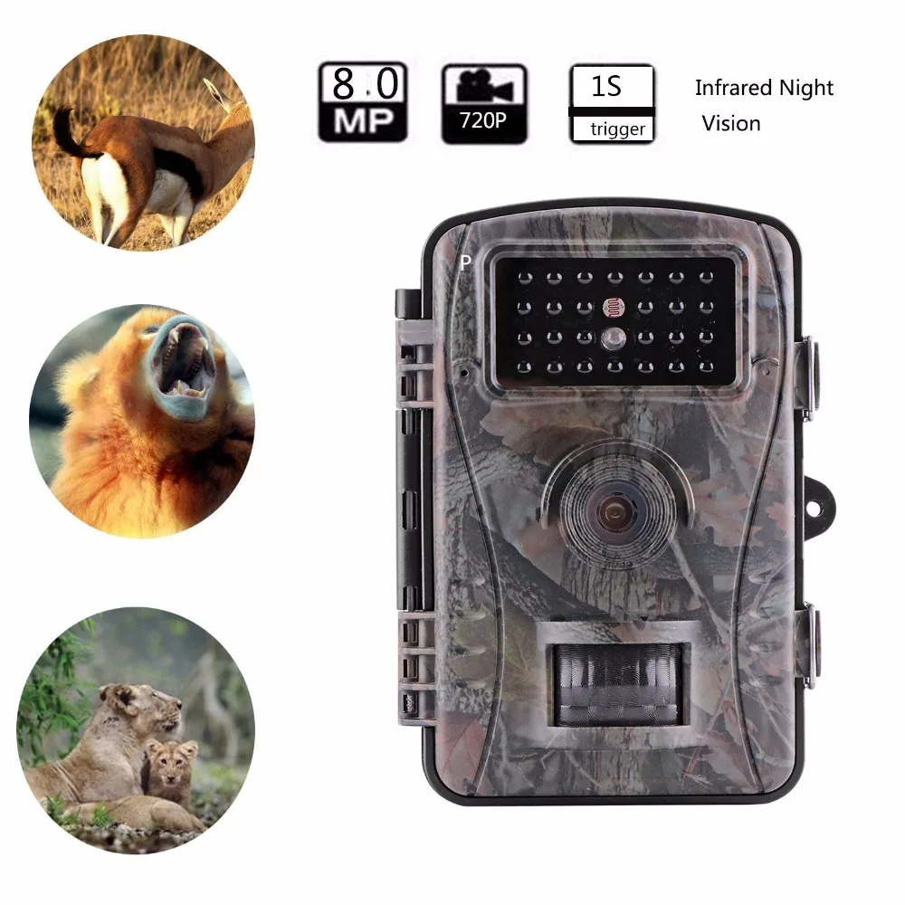 Tensdarcam охота камеры ночного видения 940NM Инфракрасный игра дикой природы Камеры животного фото ловушка Trail камеры