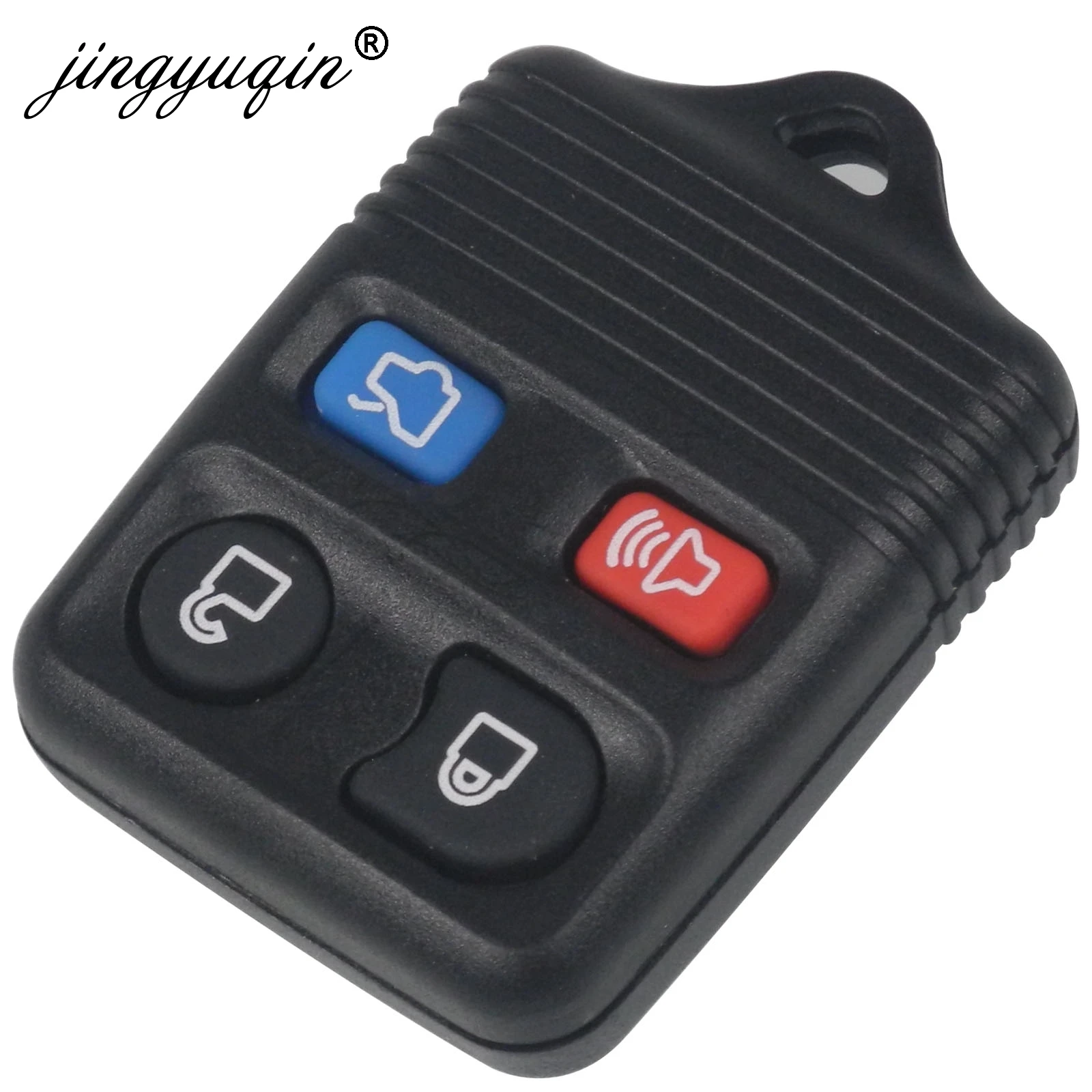 Jingyuqin 50 шт. 3/4 кнопки Автомобильный ключ Transit Keyless entrip Fob 315 МГц для Ford focus полный выход пульт дистанционного управления