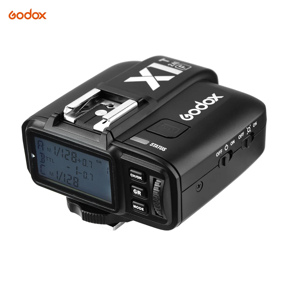 Godox X1T F 2 4G беспроводной TTL триггер вспышки 1/8000s HSS 32 канала передатчик w/LCD для камер