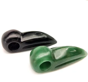 

2 pieces natural quartz crystal sculpture, crystal crow, skull healing, personality fashion, natural gemstone mineral