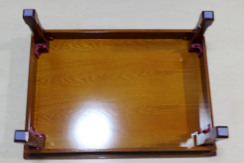 Korean Compact Folding Table Rectangle 70*50CM Living Room Traditional Antique Korean Oriental Design Furniture Tea Table Wooden Korean Compact Folding Table Rectangle 70*50CM Living Room Traditional Antique Korean Oriental Design Furniture Tea Table Wooden