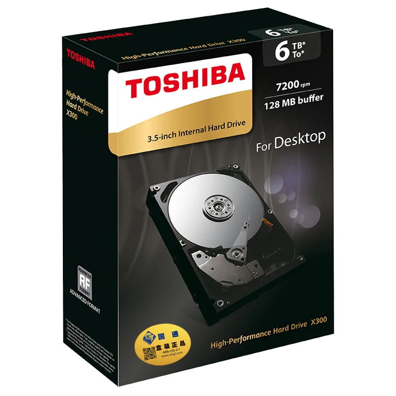 Toshiba HDD 6 ТБ 3 5 Sata жесткий диск диско Duro Настольный 7200 об/мин внутренний диск| |