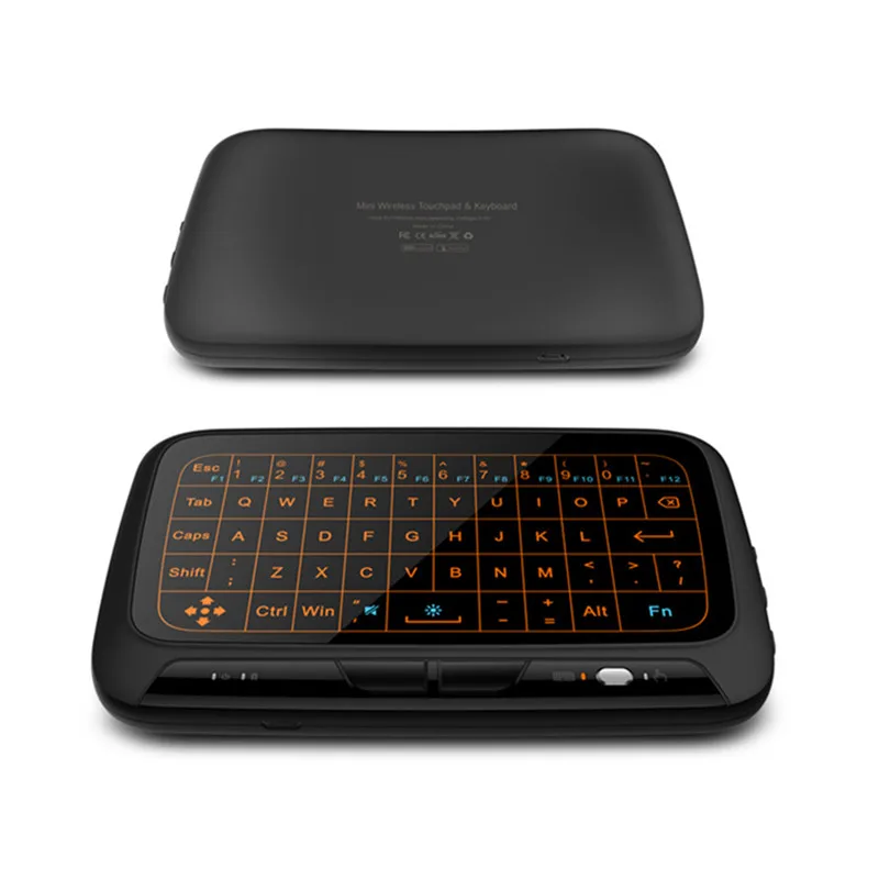 Kopen Wechip Mini H18 Draadloze Toetsenbord 2.4G Draagbare Toetsenbord Met Touchpad Muis Voor Windows Android Smart Tv Linux Windows Mac
