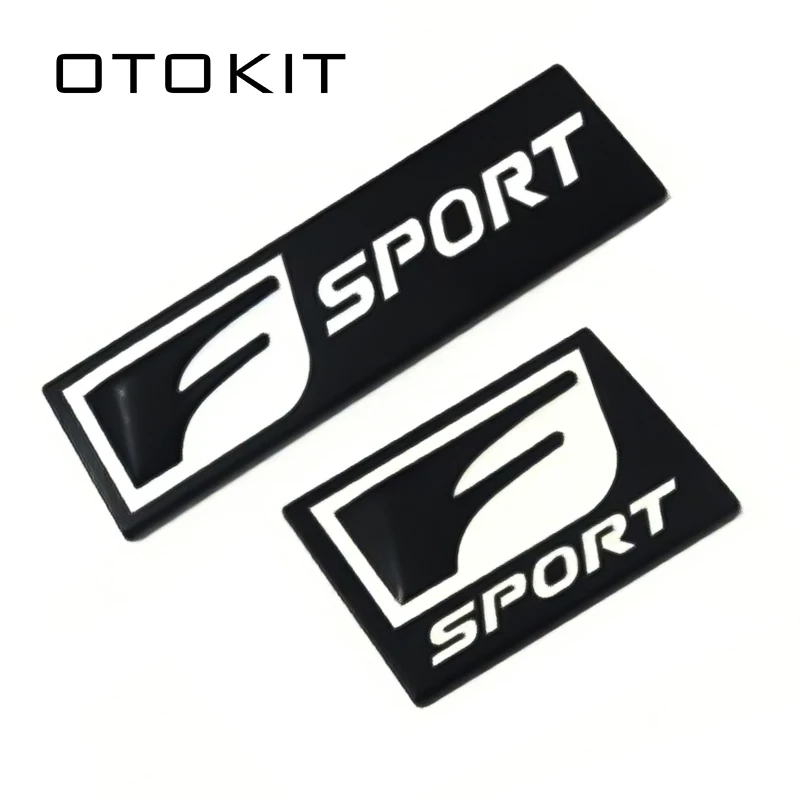 

F Sport 3D Metal Badge Decal Rear Trunk Emblem Sticker for Lexus IS ISF GS RX RX350 ES IS250 ES350 LX570 CT200 Car Stickers