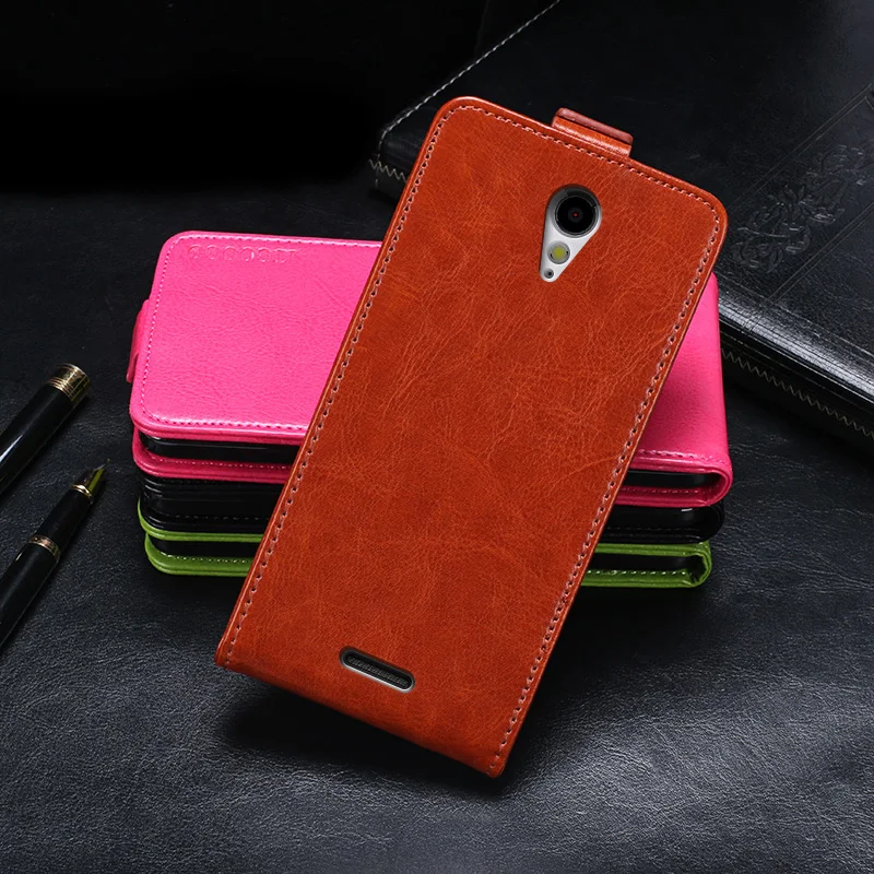 Micromax Q4202 чехол Роскошный кожаный флип для Bolt воин 2 защитный телефона задняя