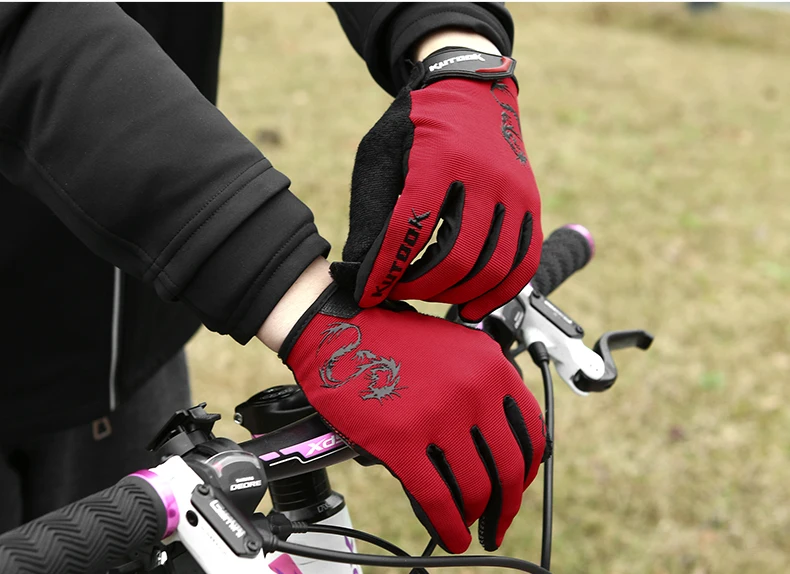 Kutake велосипедные перчатки одежда для рыбалки оборудование для охоты Спорт на открытом воздухе Фитнес Велоспорт термальные перчатки полный палец перчатки