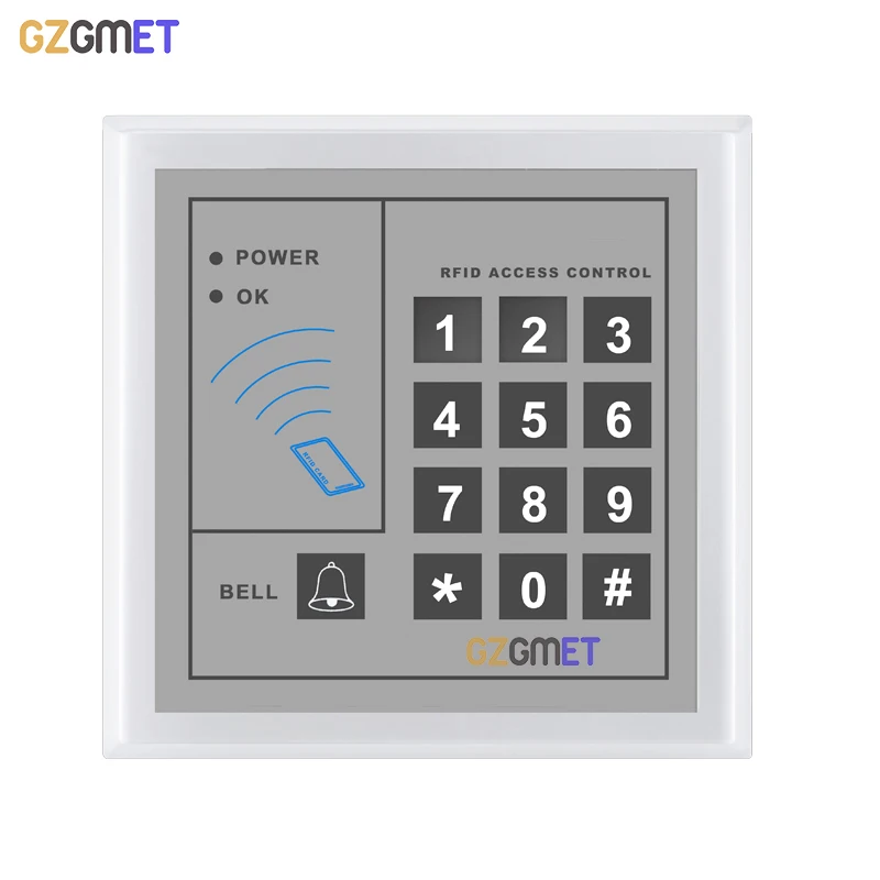 GZGMET классический внешний вид для дома и офиса система контроля доступа RFID Max 400 шт.