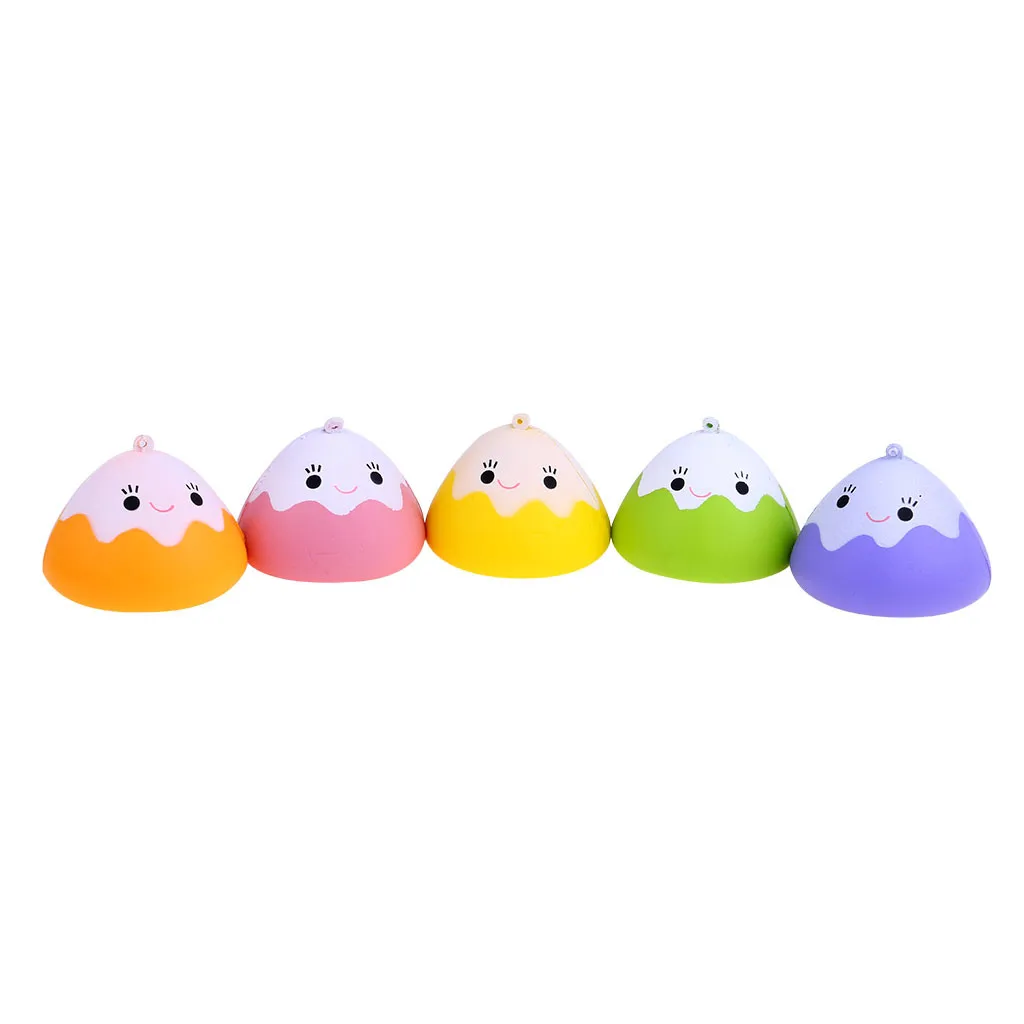 

2019 Rise Ball Stress Reliever Scented Super Toys for children Oyuncak Slow Rising Toy Keychain 7cm Squishy Decompression toys