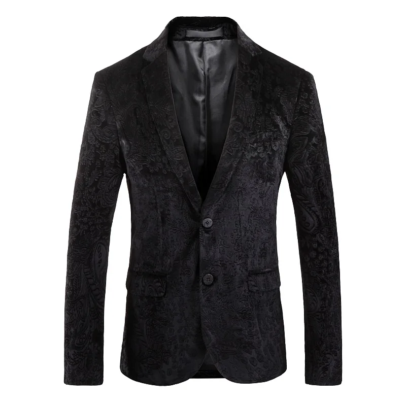 Для Мужчин's куртки мужчин Мода Высокое качество печати куртка мужчин новый деловой строгий костюм мужчин's бальное вечерние