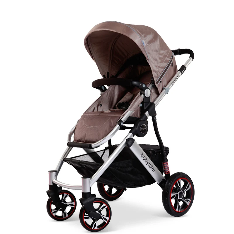 

Babyruler carriage Light Folding with High View Can Sit and Lie