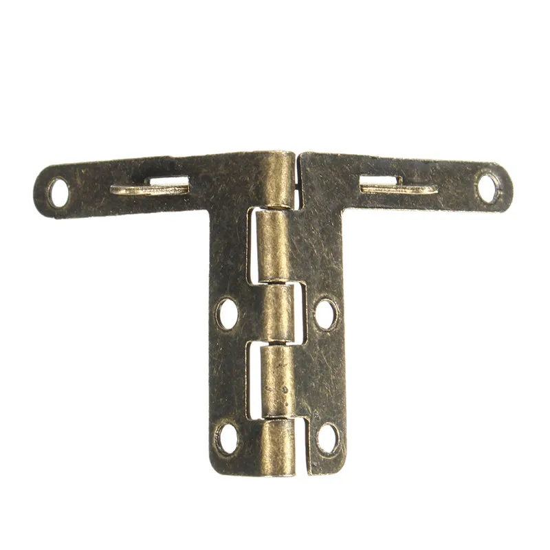 Box Brass Antique Hinge For Kitchen Cabinet Doors Hinges Drawer Jewelry Wine Wood Furniture Accessories
