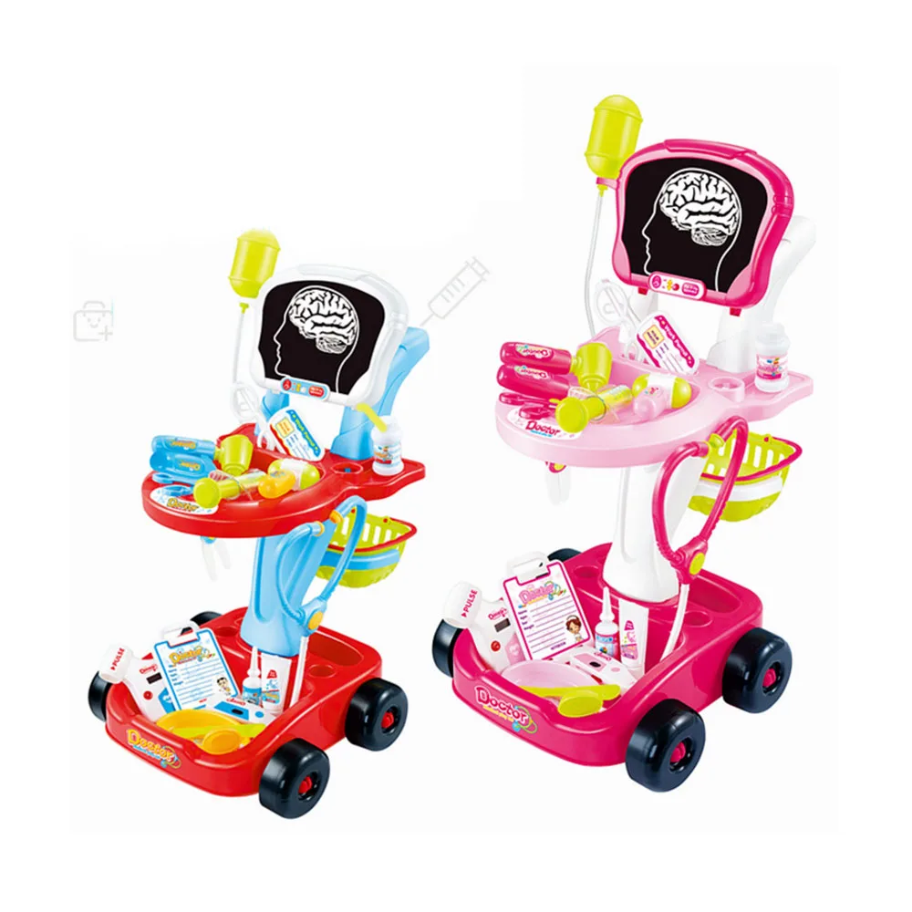 

Pretend Play Medical Toys Set Children Classic Pretend Play Doctor Toy Set with Simulated Electrocardiogram Kit Role Play Toys