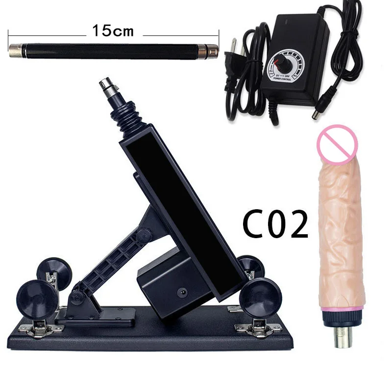  Automatic Sex Machine Gun Multi-speed Masturbator Stronger Automatic Sex Gun with Retractable Vibra