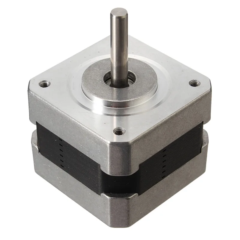 Moteur pas à pas Nema 17, bipolaire, 4 têtes, 34mm, 42SHD0001 ► Photo 2/4