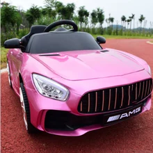 Детский электромобиль, четырехколесный спортивный автомобиль, автомобиль с дистанционным управлением, может сидеть, детская коляска, Детская игрушечная машинка