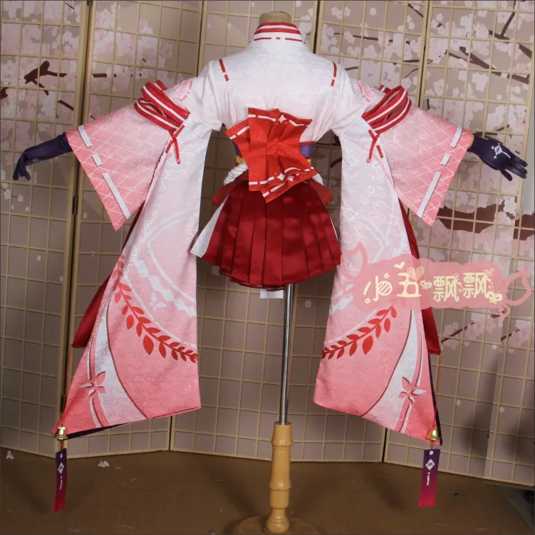 Youtouhime Onmyoji Косплей Youtouhime Косплей Костюм можно сделать на заказ кимоно костюм