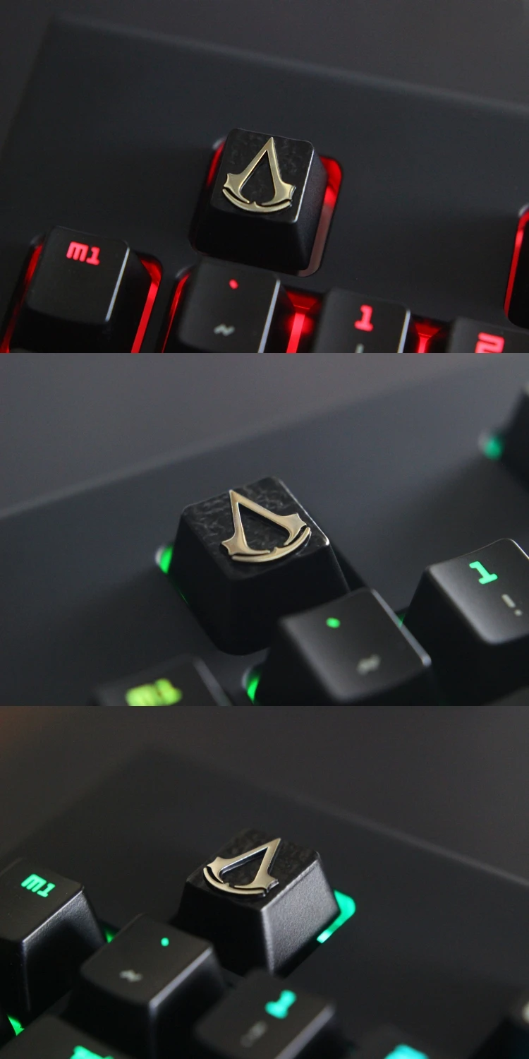 Заказной тисненый цинковый сплав keycap Для Игры Механическая клавиатура, высококачественный уникальный DIY для