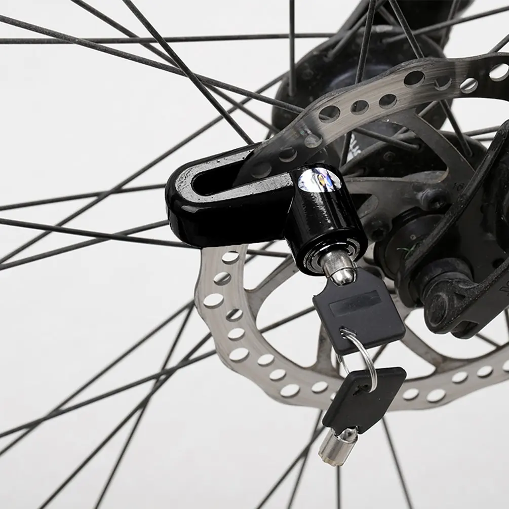 

Stylish Durable Scooter Cycling Safety Anti-theft Disk Disc Bicycle Motorcycle Brake Rotor Lock Great For Outdoor