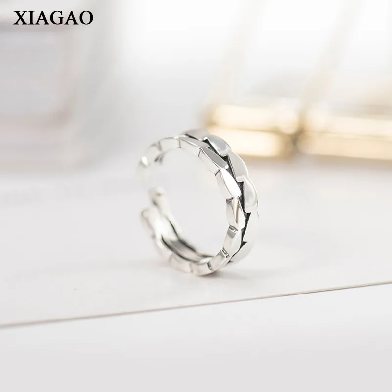 

XIAGAO New Arrival S925 Ring Jewelry Authentic 100% 925 Sterling Silver Open Rings for Women Ring Wedding Jewelry AART0122