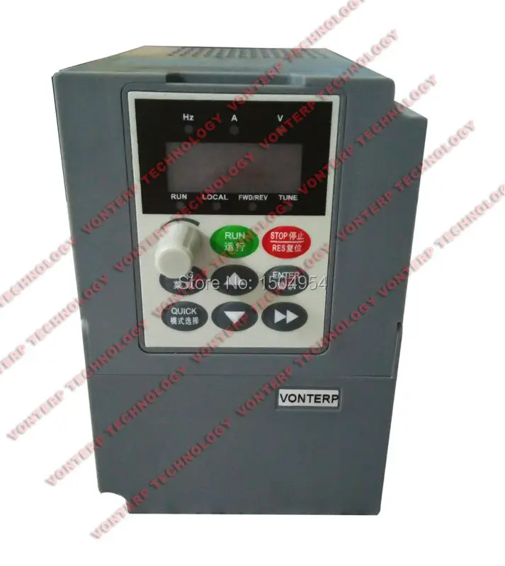 Variable speed drive /variable frequency drive/ac drive 220v 4.5A  single phase input and 220v 3 phase output