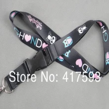 500 шт/партия 20 мм* 90 см пользовательский ремешок сублимированный полиэфирный шнур с двусторонним принтом дешевые рекламные ремешки