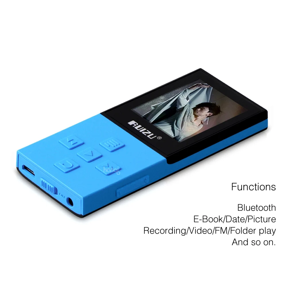 Mp3 плеер Bluetooth RUIZU X18 8 ГБ музыкальный fm радио 4 0 поддержка 64 TF карта без потерь