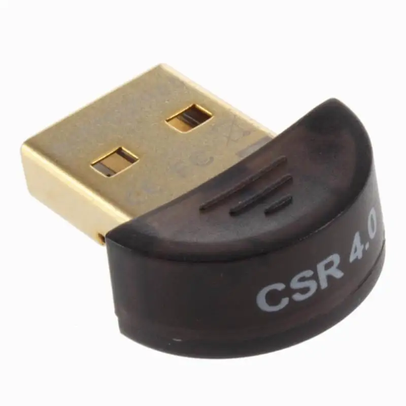 USB Bluetooth адаптер V 4,0 Двойной режим беспроводной Bluetooth ключ CSR 4,0 USB 2,0/3,0 Портативный для Win 7 8 10 Vista XP - Цвет: Цвет: желтый