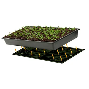 

Garden 52x24cm Seedling Heating Mat Waterproof Plant Growth Heating Mat Seed Germination Propagation Clone Starter Pad