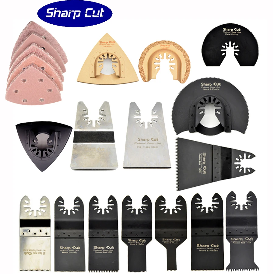 40pcs/set Oscillating Multitool Saw Blades Accessories fit for Fein,Dremel etc, FREE SHIPPING,Wodd Cutting Saw Blades Set