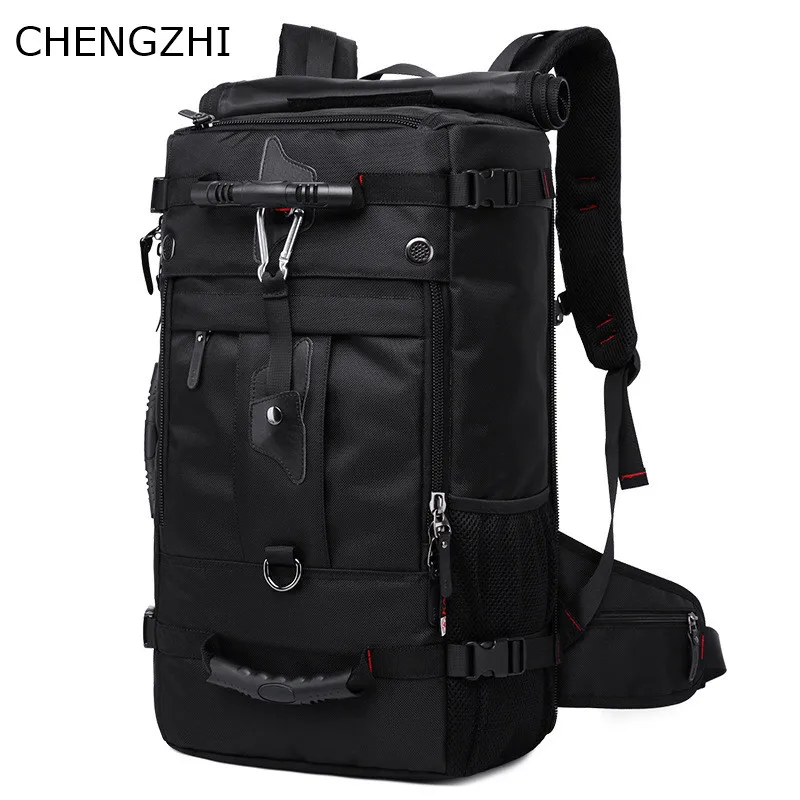 

CHENGZHI High Capacity 40/50L Travel Backpack Men Multifunction Laptop Backpacks Male outdoor Luggage Bag