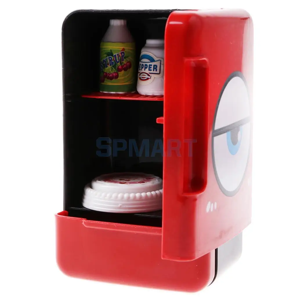 Simulation Electric Refrigerator Home Appliances Toys - Baby Kids Pretend Play Kitchen Cooking Food Toy Developmental Game