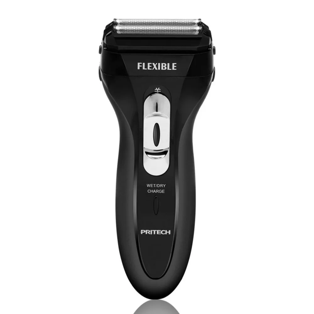 

RSM-1308 Electric Shaver Dual Mesh Blades Shaving Machine Rechargeable Floating Razor Washable Men Beard Trimmer