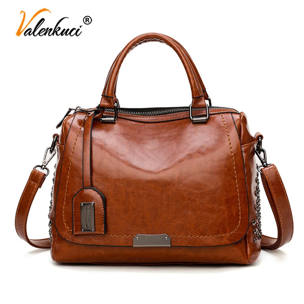 

Tote Bag for Women Famous Brand Luxury Handbags Women Designer Shoulder Crossbody Bags Soft PU Leather Vintage Top-handle Bags