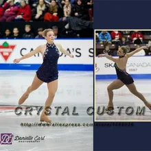 Фигурное катание платье Элегантное Новое Брендовое соревнование Фигурное катание на льду платья для женщин DR3510