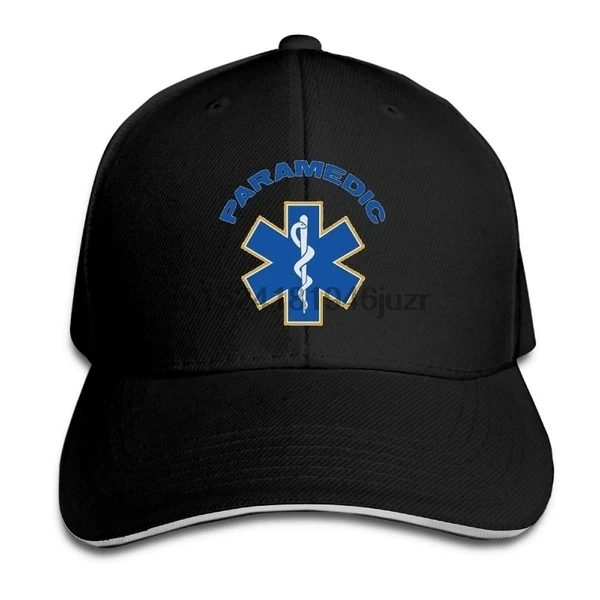 

EMS Star Of Life Paramedic Mens womens Classic Style Snapbacks Sport Hat New