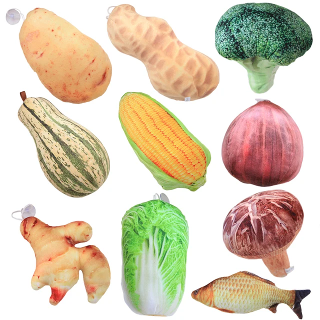 1pc 15-20cm 10 styles creative vegetables Pendant plush toy stuffed soft fruit Bag Pendant for kids girls adult cute gift 1