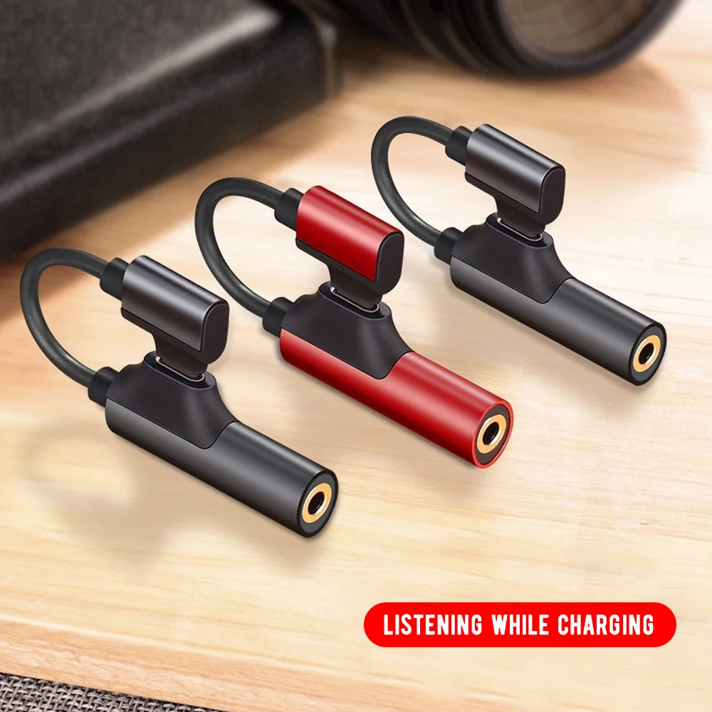 Usb Type C адаптер зарядное устройство аудио кабель 2 в 1 до 3 5 мм разъем для наушников