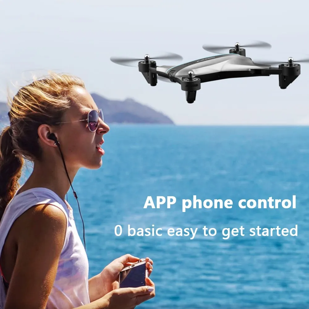 Дрон F3 складной летательный аппарат HD Aerial 1080 p One Touch возврат давления воздуха Hover