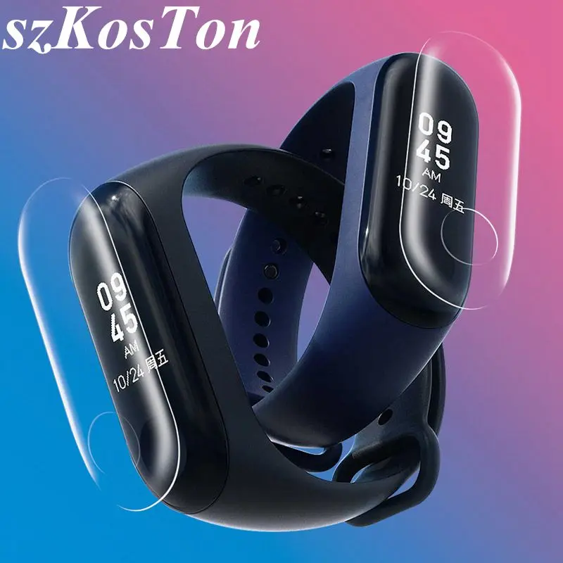 

2 PCS Screen Protector for Xiaomi Mi Band 3 HD Ultra Thin Anti-Scratch Full Cover Protective Film Tempered for Mi Band 3