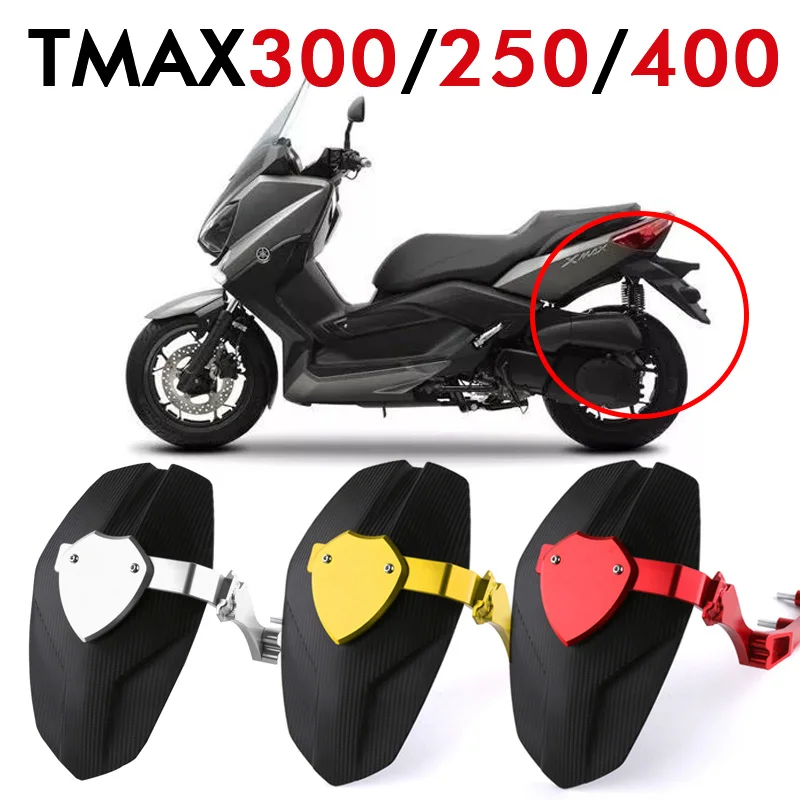 

Motorcycle CNC Rear Hugger Fender Mudguard Wheel Cover Splash Guard For Yamaha XMAX X MAX 300 2017 2018