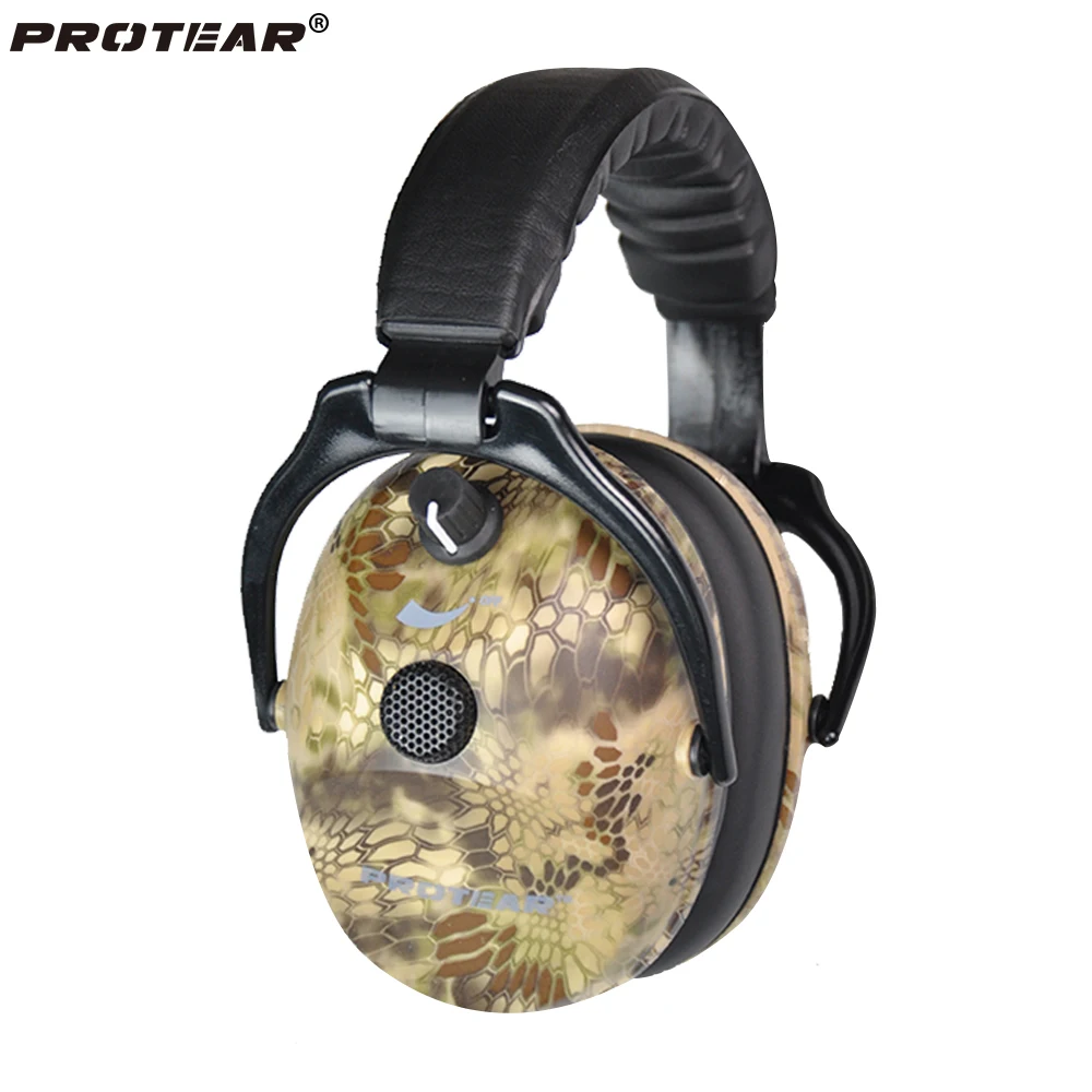 Protear NRR 25dB Classical Electronic Ear Protection for Shooting