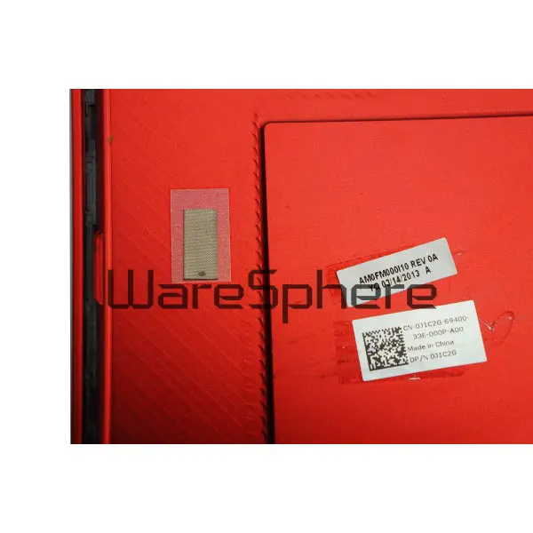 NEW LCD Back Cover LCD Real Cover for Dell Alienware M18x J1C2G 0J1C2G Red