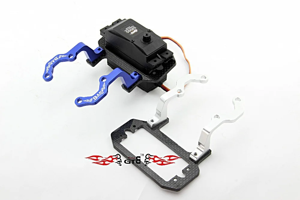 GTB racing Losi 5IVE T Carbon dual servos große batteriefach