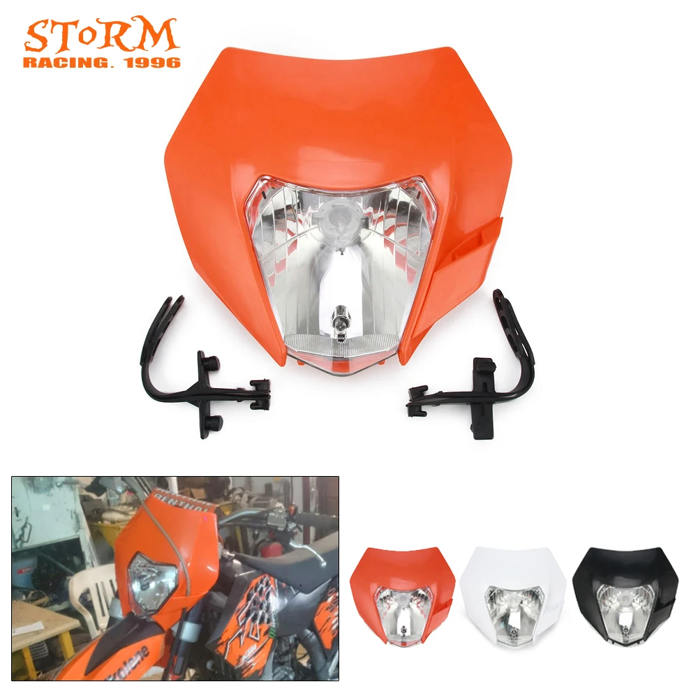 

New 2016 Universal Headlight Moto Bike Motorcycle Headlamp For KTM EXC EXCF XC XCF XCW XCFW SX SXF SXS SMR 50-525 Motocross