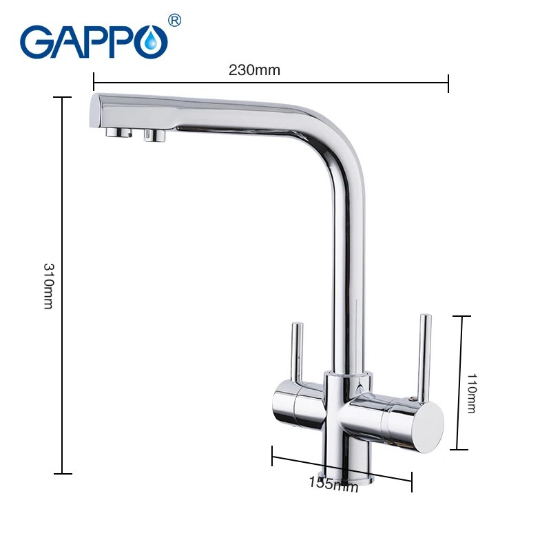  GAPPO Kitchen Faucet water filter tap kitchen sink faucet water mixer crane kitchen tap torneira wi - 32898535504