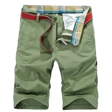 Летние хлопковые шорты в стиле кэжуал, мужские хлопковые шорты с карманами, Прямые повседневные шорты с принтом, пляжные шорты, большие размеры, мужская одежда