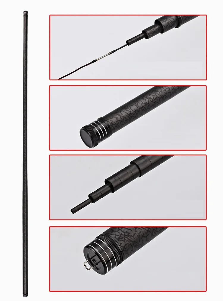 19 Tune 4.5m/5.4m/6.3m/2.7m/3.6m Carbon Fiber Taiwan Fishing Rod Fishing Pole Long Fishing Rods Drop ship